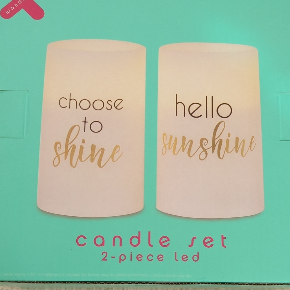 2-Piece LED Candle Set - Picture 4 of 6